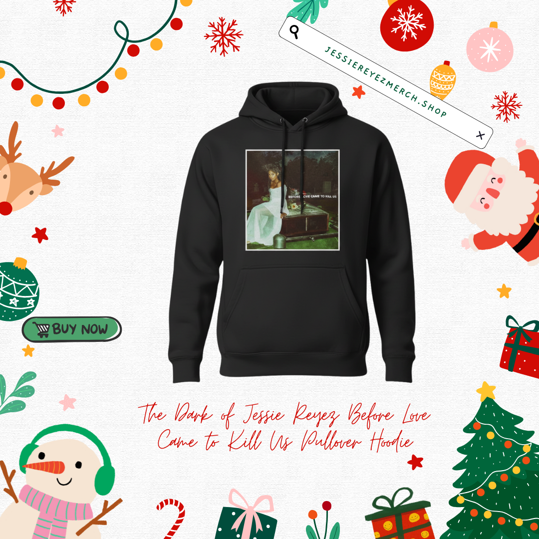 The Dark of Jessie Reyez Before Love Came to Kill Us Pullover Hoodie